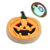 Série Criativa Nova de Halloween Sapato Iluminado por LED Flor de Sapato Fivela de Sapato Sapatos de Jardim DIY Flor de Sapato Brilhante Personalizada Pronta para Entrega