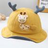 Chapéus de Bebê para Primavera, Outono e Inverno, Estilo Coreano, Chapéus de Pescador Fofos e Adoráveis para Meninos e Meninas, Chapéus Bucket para Bebês Meninos