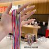 Corea del Sur Trenza de Pelo Cuerda de Color Trenza Oculta Cuerda de Pelo Trenzado Sucio de Siete Colores Serie Mori Cinta para Niños Tocado Cuerda Cinta