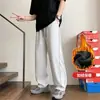 Pantalones Gruesos Forrados de Polar Otoño/Invierno 2026 para Hombres y Mujeres, Pantalones de Chándal Rectos Calientes para Estudiantes de Secundaria y Preparatoria, Pantalones Jogger de Marca de Moda