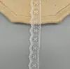 Renda de poliéster não elástica de 2,8 cm para sapatos e chapéus, bagagem, joias, tiara, acessórios de vestuário, boneca de brinquedo, decoração de saia
