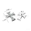 F136 aleación de titanio cabeza de joyería cruz retro transfronteriza G23 aleación de titanio cuerpo piercing joyería cabeza
