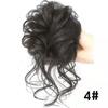Fornecimento Direto da Fábrica de Perucas, Anéis de Cabelo Cacheado, Penteados Coque Preguiçoso, Coques de Cabelo Longo Natural Volumoso, Penteados Coque Real para Mulheres com Cabelo Curto