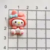 Acessórios de Resina Merleti Desenho Animado Sanrio Corpo Inteiro Acessórios para Grampo de Cabelo DIY Acessórios para Prendedor de Cabelo Capa de Celular Material de Acessórios de Cola de Creme