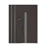 Fornecimento Direto da Fábrica ODM Personalizado Tira de LED Linear Alumínio Fundido Porta Antifurto Villa de Luxo Uma Porta Uma Cena Entrada Porta Blindada