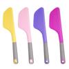 Espátula de cocina grande de silicona borde suave espátula para remover espátula para crema espátula para mantequilla herramienta para hornear pasteles
