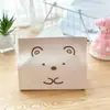 Nova Caixa de Lenços de Desenho Pumple Tecido Biológico Pumple Casa Carro Stitch Couro PU Caixa de Lenços Papel Pumple
