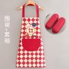 Delantal impermeable y a prueba de aceite para adultos, ropa de trabajo con dibujos animados para imprimir, ideal para cocina, hogar y catering.