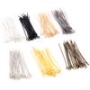 200 raiz/bolsa 16-50mm agulha de bola/agulha de nove caracteres/agulha plana acessórios de joias artesanais material diy