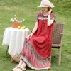 Elegante y moderno vestido de noche de algodón y seda de verano nuevo para madres de mediana edad y mayores, elegante vestido casual holgado para el hogar para mujer