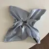 Anéis de Cabelo Quadrados de Tecido Simples com Strass de Cor Sólida Corda de Cabelo Tendões de Borracha Novos Acessórios de Cabelo Estilo Coreano Anéis de Cabelo de Intestino Grosso