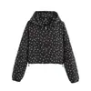 Bestseller transfronterizo de AliExpress: Nueva colección primavera 2026 de elegantes y estilosas chaquetas cortas de algodón con lunares para mujer en tres colores