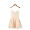 Vestido de Playa Floral para Vacaciones de Primavera de Mujer Estilo Europeo y Americano en los Colores de la Imagen