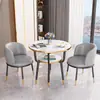 Mesa Pequeña de Té para Balcón, Juego de Mesa y Sillas Pequeñas para Reuniones y Negociaciones de Oficina, Mesa de Café Pequeña para Apartamento Pequeño del Hogar, Mesa de Comedor, Mesa Redonda Pequeña de Ocio