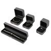 Caja de Joyería con Hebilla Dorada Caja para Anillo de Diamante de Boda Colgante para Anillo Pulsera Collar Empaque Caja de Regalo Caja de Joyería Celebración de Boda