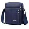 Bolso Cruzado de Hombro Único para Hombre de Gran Capacidad Tela Oxford Casual Portafolio Holder