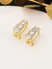 Pendientes Retro Elegantes de Diamante Completo Super Flash Alto Sentido Estilo Coreano Lujo Ligero Pendientes de Nicho Pendientes con Pasador de Plata 925 Clip para Oreja