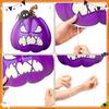 Nueva tarjeta transfronteriza para césped de patio al aire libre, tarjeta de Halloween, tarjeta luminosa con decoraciones de terror de calabaza