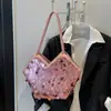 Bolso de Lentejuelas Popular de Gran Capacidad 2026 Nuevo Elegante Versátil Bolso de Mano de Moda Bolso de Hombro/Axila para Mujer