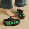 Zapatillas de entrenamiento retro de nicho alemanas para mujer, nueva colección otoño 2026, de suela gruesa, que aumentan la altura, zapatillas casuales versátiles