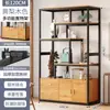 Novo Rack Antigo Estilo Chinês Rack de Armazenamento para Sala de Chá Vitrine de Chá Não Madeira Maciça Rack de Exibição de Parede Inteira para Sala de Estar Moderno Minimalista