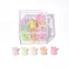 36 Cajas Serie Flor Frita de Color Pinza Pequeña Pinza para Cabello de Bebé Flor Pequeña Geométrica Pinza de Pata Pequeña Accesorios para el Cabello