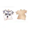 Serie Cachorro Lindo Venta Caliente Transfronteriza Adornos Accesorios Colgante de Aleación DIY Lanyard para Teléfono Colgante para Llavero Hecho a Mano