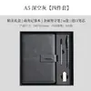 Conjunto de presente de notebook A5 de alta qualidade para negócios com copo térmico, lembrança de registro de reunião de escritório, notebook com logotipo personalizável
