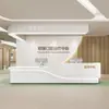 Mostrador de Caja Registradora Lacado Moderno Simple, Estación de Enfermería Hospitalaria, Escritorio de Guía Médica, Recepción del Mostrador de Servicio de Guía Dental
