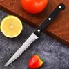 Cuchillo para Filete Dentado de Acero Inoxidable, Cuchillo Afilado para Pulpa de Pan del Hogar, Cuchillo para Filete Estilo Escandinavo para Restaurantes Occidentales