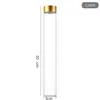 Botella de Vidrio de Borosilicato Alto Botella Tubo de 30 mm con Tapa de Óxido de Aluminio, Botella de Deriva para Pedir Deseos, Botella de Medicina, Botella de Reactivo, Botella Sellada, Botella Dosificadora