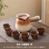 (con tapa) Tetera para estufa rodeada utensilios un juego completo de un juego completo de latas para hornear leche para el hogar al aire libre olla lateral para cocinar té de moda