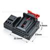 1K0972928A Conector de Arnés de Cableado Automotriz Volkswagen Audi Espejo Retrovisor Conector de 16 Orificios/Carcasa de Plástico Venta al por Mayor