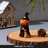 Decoraciones de Fiesta de Halloween Calabaza Nuevas Transfronterizas para Escritorio del Hogar Muñeco Fantasma Adornos de Resina para Coche