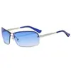 Nuevas gafas de sol de moda sin montura Y2K para chicas populares moda transfronterizas europeas y americanas ins pequeño libro rojo cóncavas gafas de sol altas