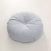 Cojín Tela Engrosada Redondo Ventana Bahía Japonesa Repisa de Ventana Tatami Suelo Meditación Extraíble Lavable