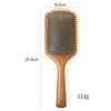 Pente de Almofada para Pentear Cabelo Liso, Madeira de Faia Nylon Massagem Airbag para Bater no Ombro Que Não Danifica o Cabelo, Venda por Atacado de Fábrica em Estoque