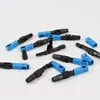 Conector en Frío de Fibra Óptica Conector en Frío Ftth Embebido Sc/Upc Cable Óptico Línea de Piel Conector Rápido de Fibra Óptica Grado Telecomunicaciones