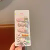 Pinzas para el pelo de gato para niñas Pinzas para el pelo de conejito rosa Pinzas para el pelo suelto de niñas Pinzas BB Pinzas para flequillo lateral Accesorios para el pelo