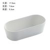 Maceta de Porcelana Blanca Carnosa Simple Creativa Blanca para Interior Planta en Maceta Diámetro Grande Maceta para Flores Carnosas