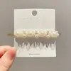 Pinza para el pelo de pico de pato de alta gama, estilo lujo ligero, nuevo 2026, con delicados diamantes de imitación, accesorio para el pelo de pinza lateral lindo y sin costuras para mujeres con alto atractivo estético