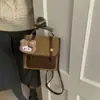 Diseño de Nicho Mochila Casual Retro Textura Bolso Sencillo de Moda Mochila Personalizada para Mujer Invierno 2025