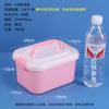 Caja de Almacenamiento Transparente de Plástico PP de Fábrica Caja de Almacenamiento Juguete Organizar Maleta Caja de Almacenamiento para Coche Caja de Cosméticos de Escritorio