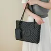 Bolsa Tote Feminina Moda Letras Grande Capacidade 2026 Estampa Novo Estilo Simples de Ombro