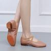 Parte superior de couro com sapatos de prática de salto sapatos de balé de couro genuíno sapatos de dança de fundo macio sapatos de dança chinesa dança do ventre sapatos de desempenho