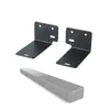 Soporte de Pared para Altavoz de Audio con Forma de Tira de Hierro Más Vendido de Amazon, Soporte Metálico Creativo en Forma de L, Directo del Fabricante