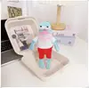 Colgantes de peces geniales, peces flácidos, peces que yacen planos de los residentes de Fondo de Bikini, accesorios para llaveros, overoles, Año Nuevo