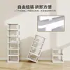 Zapatero simple desmontable de múltiples capas para entrada de casa, zapatero estrecho para pasillo, zapatero para dormitorio, zapatero para vivienda de alquiler