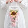 Dia do Professor para enviar aos professores buquê feito à mão girassol presentes criativos flores de simulação de comércio exterior transfronteiriço flores artificiais