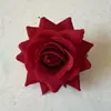 Cabezas de Flores de Rosa de Terciopelo Artificial, Rosas Redondas, Rosas de Esquina, Pared de Rosas, Cascada de Rosas, Accesorios para Manualidades de Cabezas de Flores, Flores Falsas